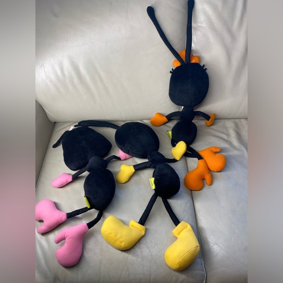Smilinguido Plush Toy Luz e Vida Collectible Ant Brazilian Original Bundle of 3 - Picture 3 of 11